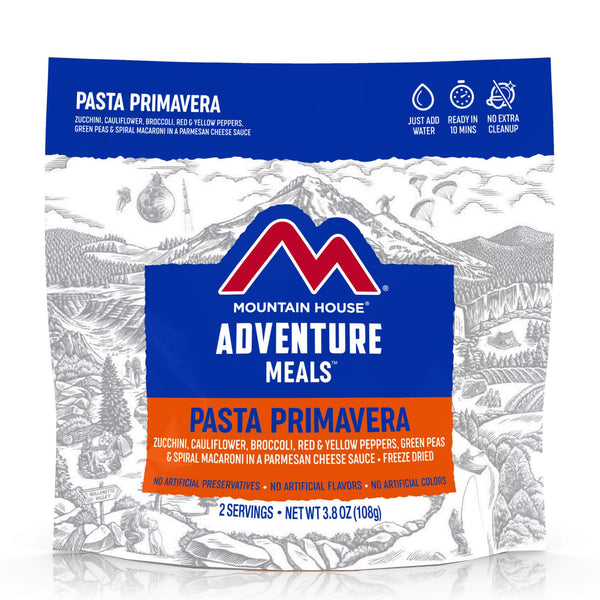 Mountain House Pasta Primavera Pouch Ascent Cycles