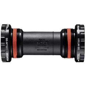 Shimano BB-MT501 English Bottom Bracket - English 68/73mm Fits Hollowtech II Spindle Black