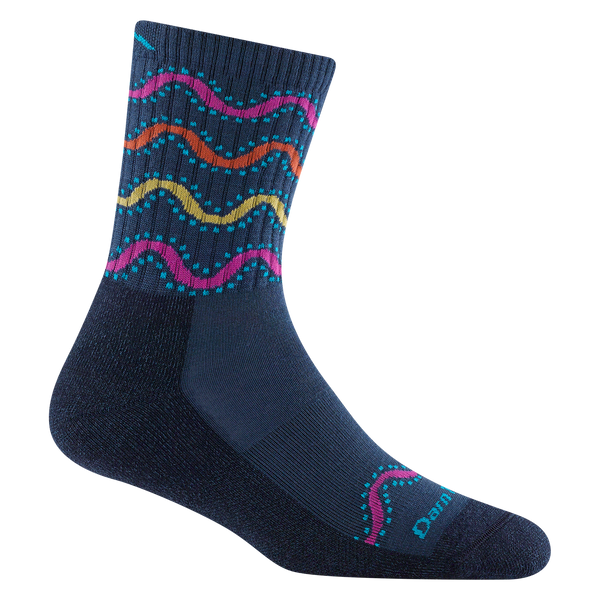 Darn Tough Wandering Stripe Micro Crew Lightweight Hiking Sock Women's