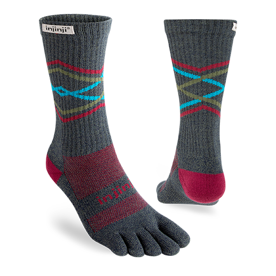 Injinji Trail Midweight Crew Socks