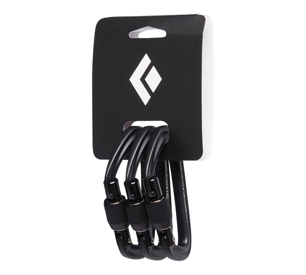 Black Diamond Hotforge Screwgate 3 Pack - Ascent Outdoors LLC