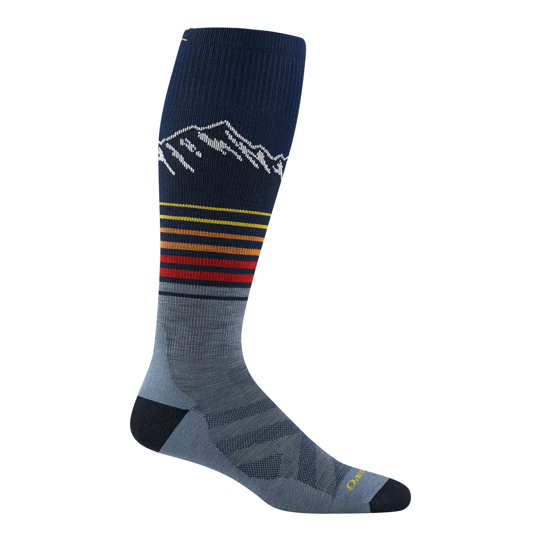 Darn Tough Steep Lines Over-the-Calf Lightweight Ski & Snowboard Socks Men's