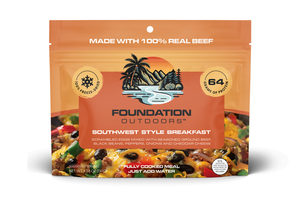 Foundation Outdoors Southwest Style Breakfast Skillet Meal