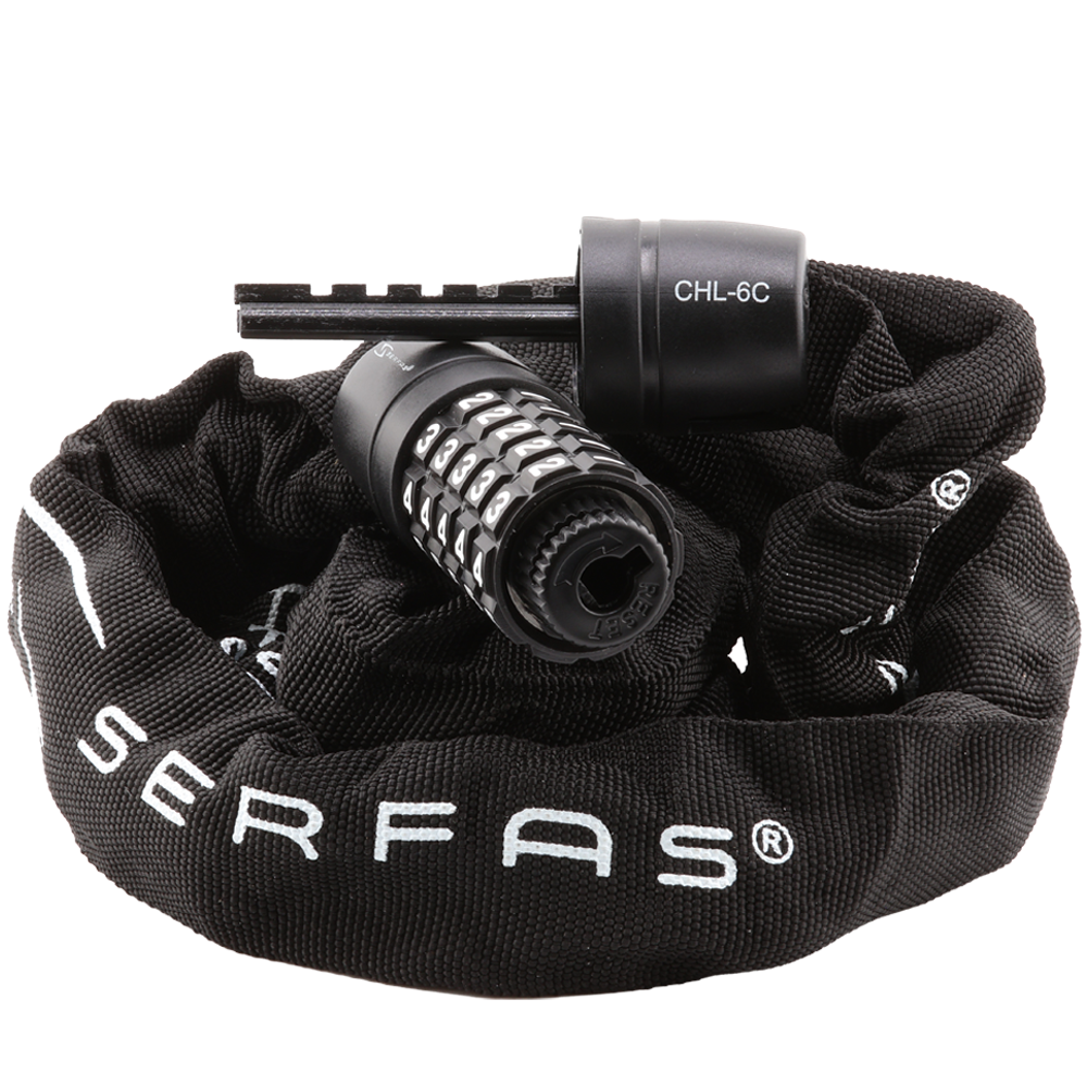 Serfas 6MM Combination Chain: 4.5ft