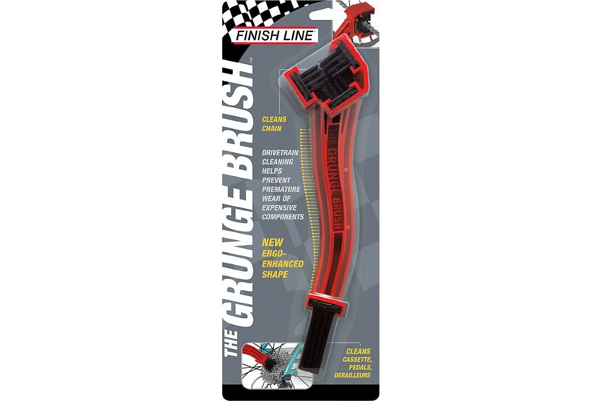Finish Line Grunge Brush Chain and Gear Cleaning Tool