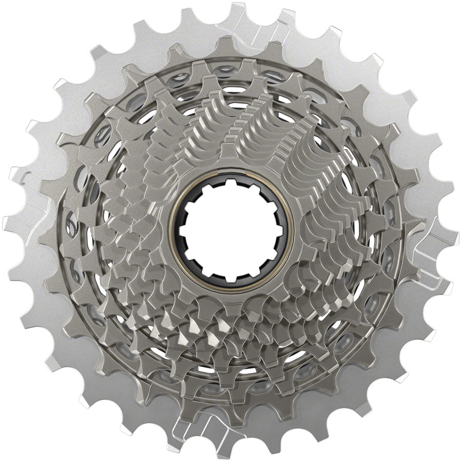 SRAM RED XG-1290 Cassette - 12-Speed For XDR Driver Body Silver E1