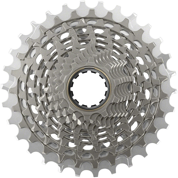 SRAM RED XG-1290 Cassette - 12-Speed For XDR Driver Body Silver E1
