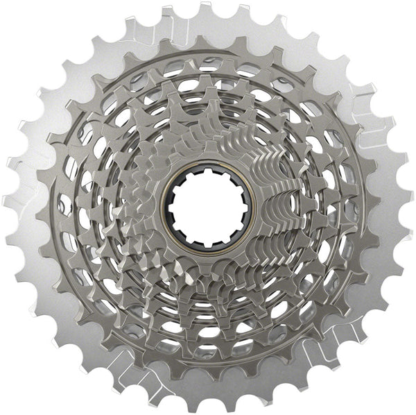 SRAM RED XG-1290 Cassette - 12-Speed For XDR Driver Body Silver E1