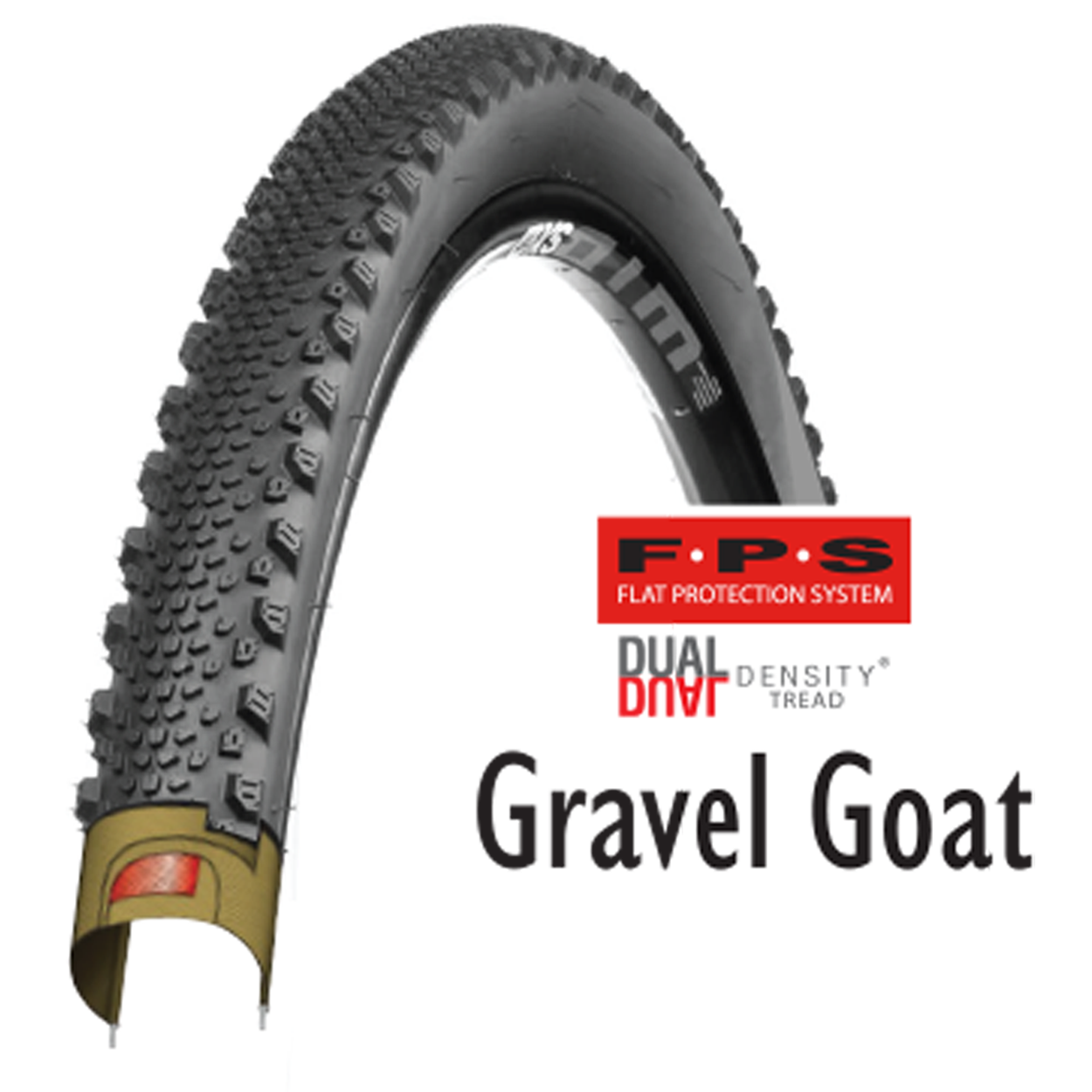 Serfas Gravel Goat W/FPS Tire