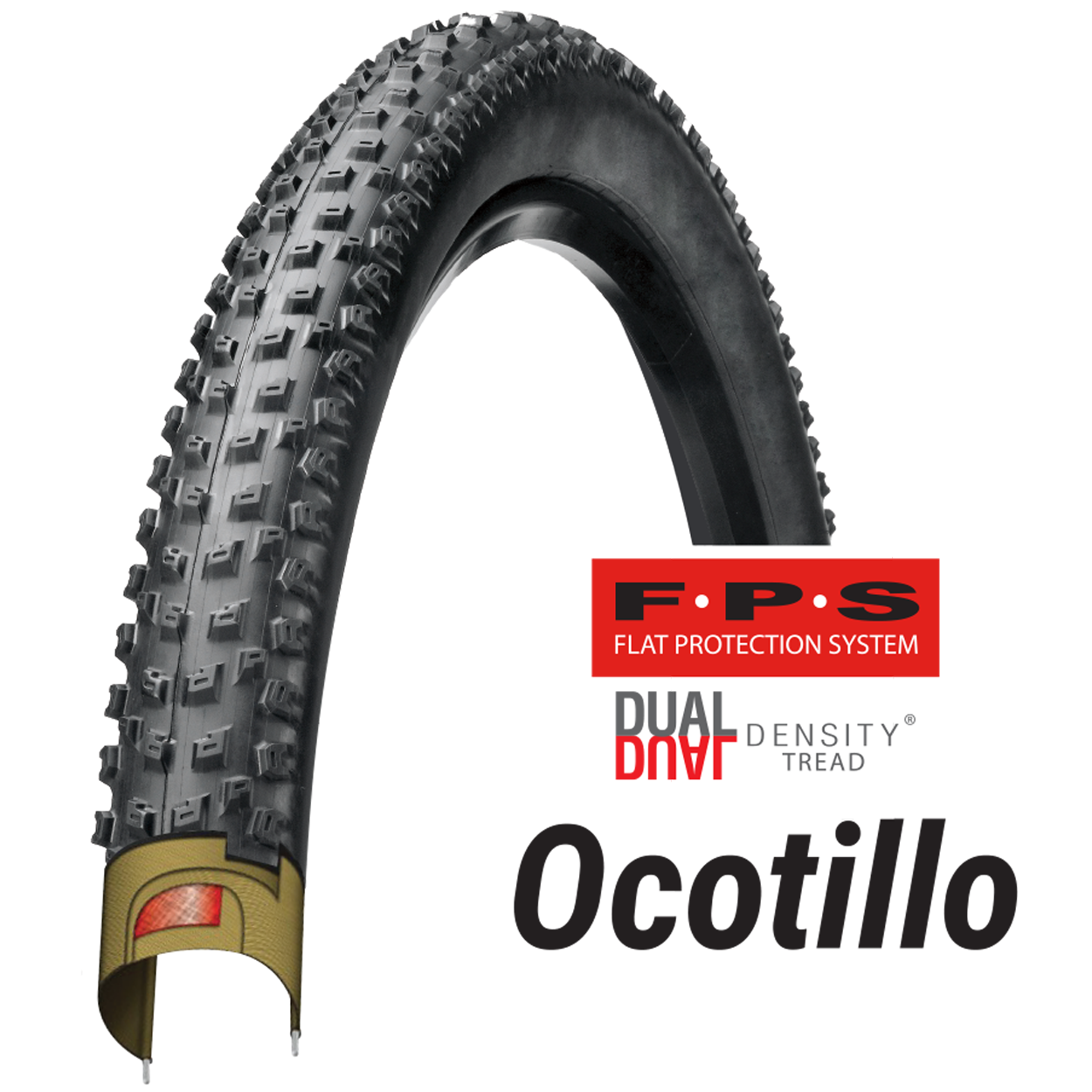 Serfas Ocotillo MTB W/FPS Tire