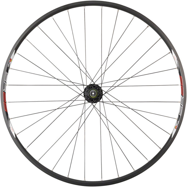 Quality Wheels Value Double Wall Series Disc Rear Wheel - 29", QR x 135mm, 6-Bolt, HG 10, Black, Clincher