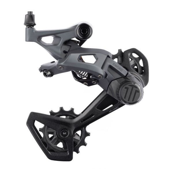 Microshift Sword Rear Derailleur - 10-Speed, Long Cage, Compatible with Sword 2x