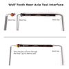 Wolf Tooth Rear Thru Axle - M12, 1.5 x 164mm, Black