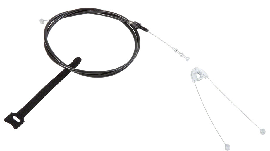 Odyssey Adjustable Linear Quik-Slic Kable Brake Cable - 1.5mm Black