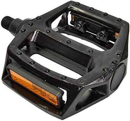 Sunlite Pedal MX Alloy Chrome Axle 1/2 Black