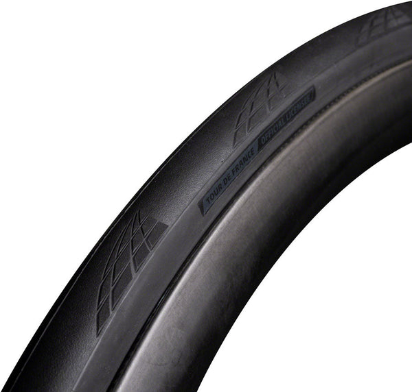 Continental Grand Prix 5000 S TR Tire Tubeless Folding Black/Tour de France Limited Edition Vectran Lazer Grip