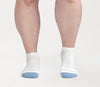 Wide Open Solid Cushioned No Show Socks Women's