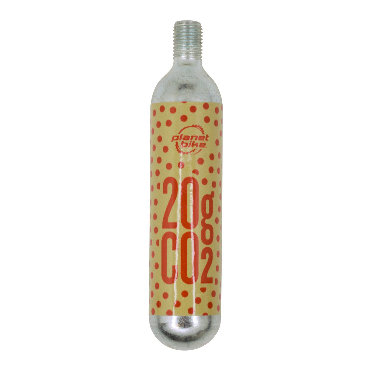 Planet Bike 20g Threaded CO2 Cartridge-Single