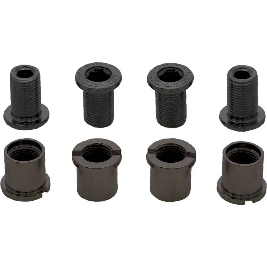 RaceFace Chainring Bolt/Nut Pack, 8x12.5mm 4-Pack