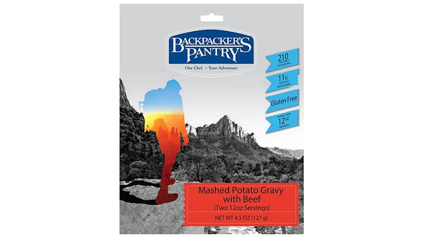 Backpackers Pantry Mashed Potatoes & Gravy with Beef - 2 Servings