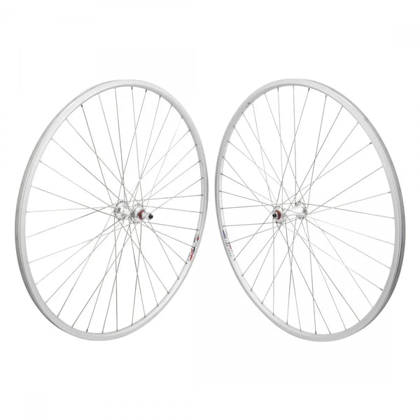 Wheel Master OR8 RD 2100 Sealed Wheelset 27in Rim Brake Centerlock QR QR Silver