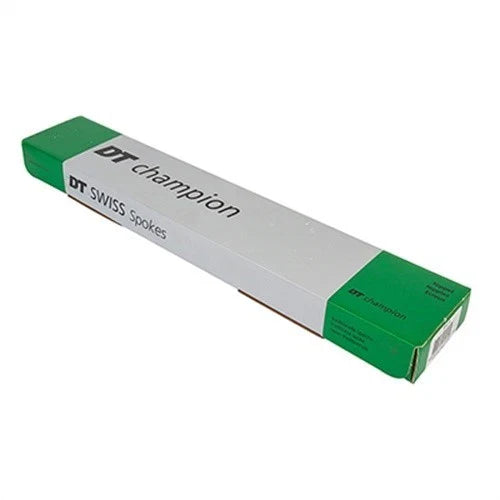 DT Swiss Champion Spoke 2.0mm 262mm J-bend Silver Box of 100