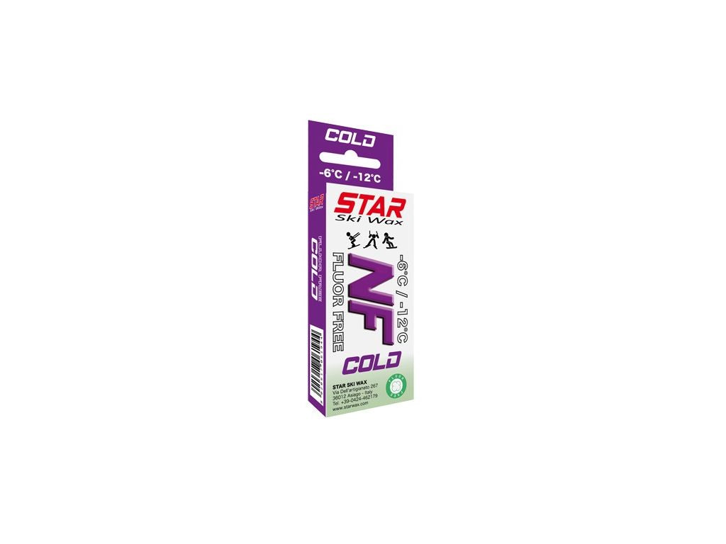 Star Nf Cold Non-Fluoro Ski Glide Wax 60 G