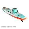 Bote Breeze Aero Classic Cypress With MAGNEPOD Inflatable Paddle Board