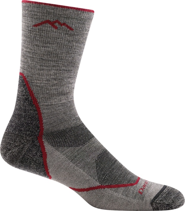 Light Hiker Micro Crew Lightweight With Cushion Socks - Ascent Outdoors LLC