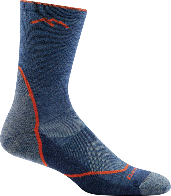 Light Hiker Micro Crew Lightweight With Cushion Socks - Ascent Outdoors LLC