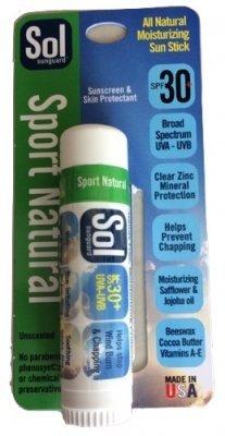 Faceguard Stick SPF 30+ with Zi 000 by SOL Sunguard - Ascent Outdoors LLC