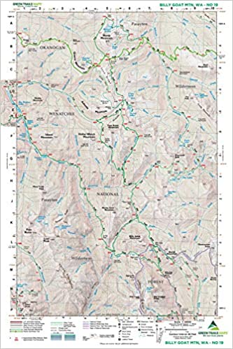 Green Trails Billy Goat Mtn WA - Ascent Outdoors LLC