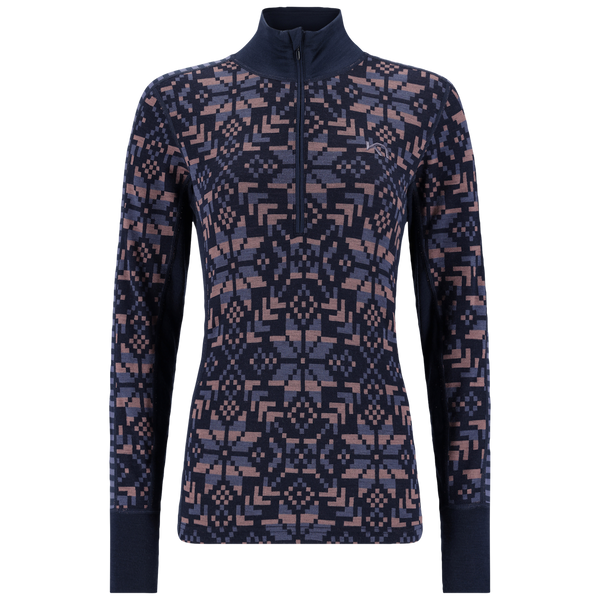 Kari Traa Else Half Zip Baselayer - 100% Merino Wool