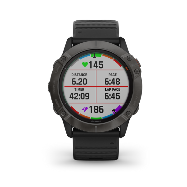 Garmin Fenix 6X Sapphire Multisport GPS Watch - Ascent Cycles