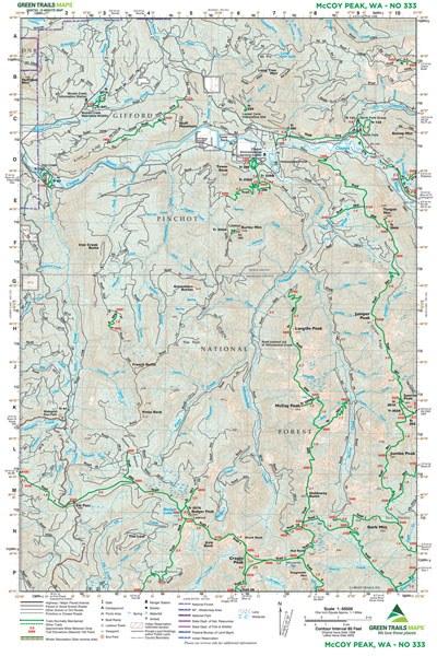 Mountaineers Books 333 Mccoy Peak, WA - Ascent Outdoors LLC