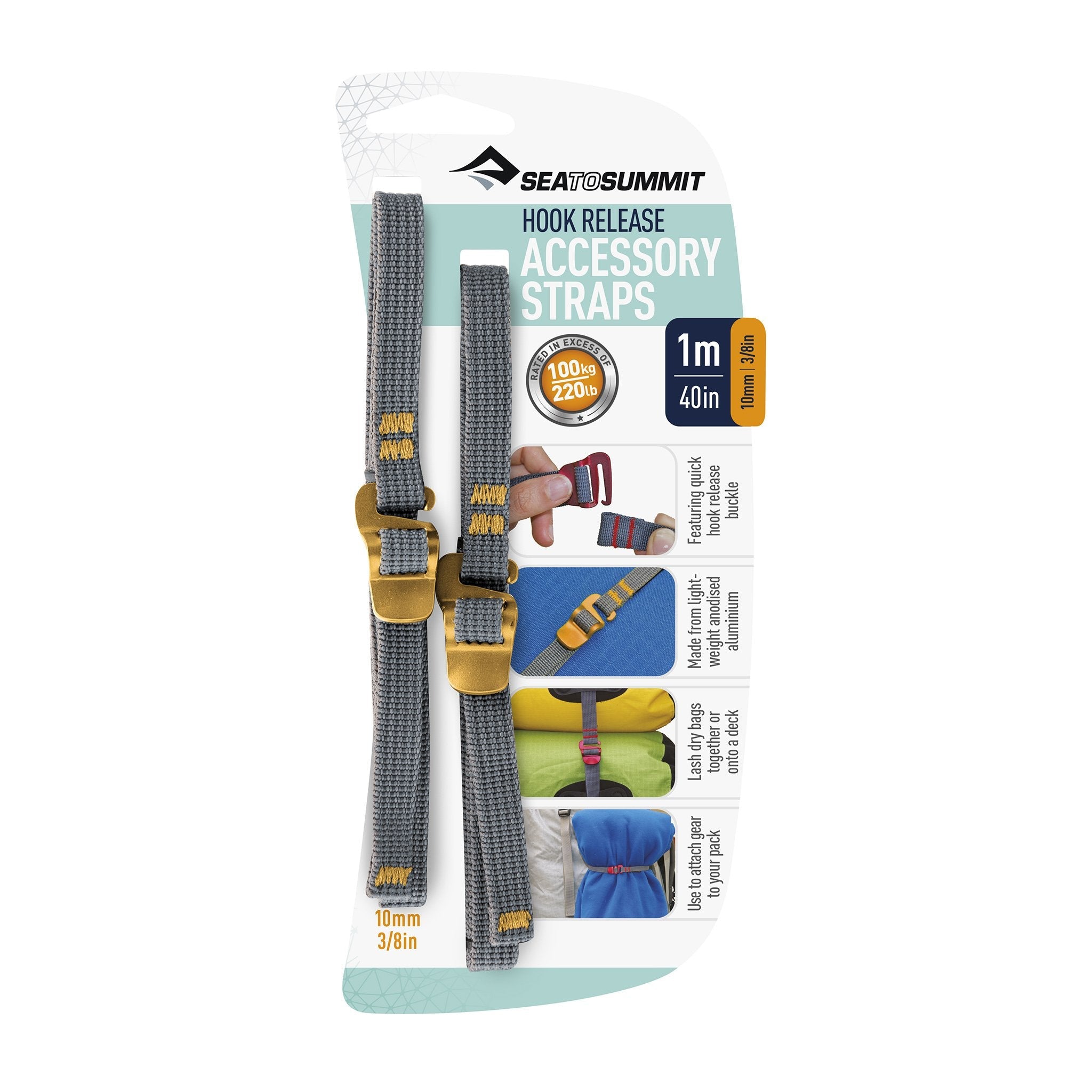 Sea To Summit Accessory Straps With Hook - Ascent Outdoors LLC