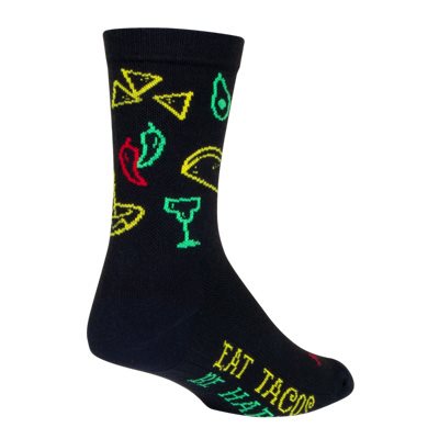 SockGuy Taco Life Crew Acrylic 6