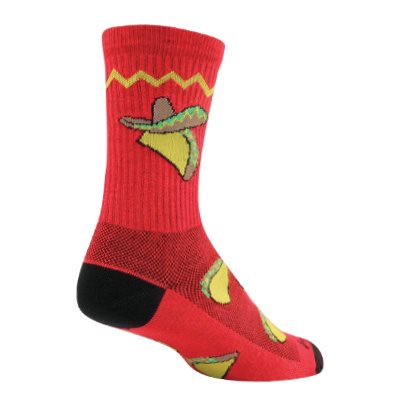 SockGuy Taco Tuesday Acrylic 6" Socks