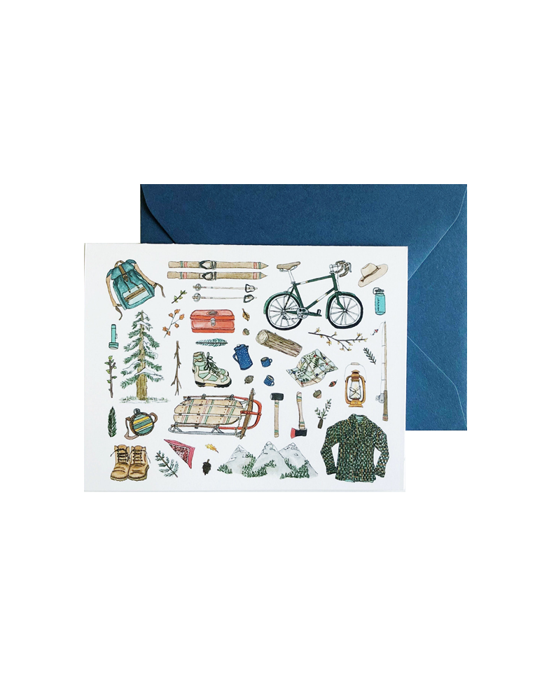 Erin Vaughan Great Outdoors Greeting Card