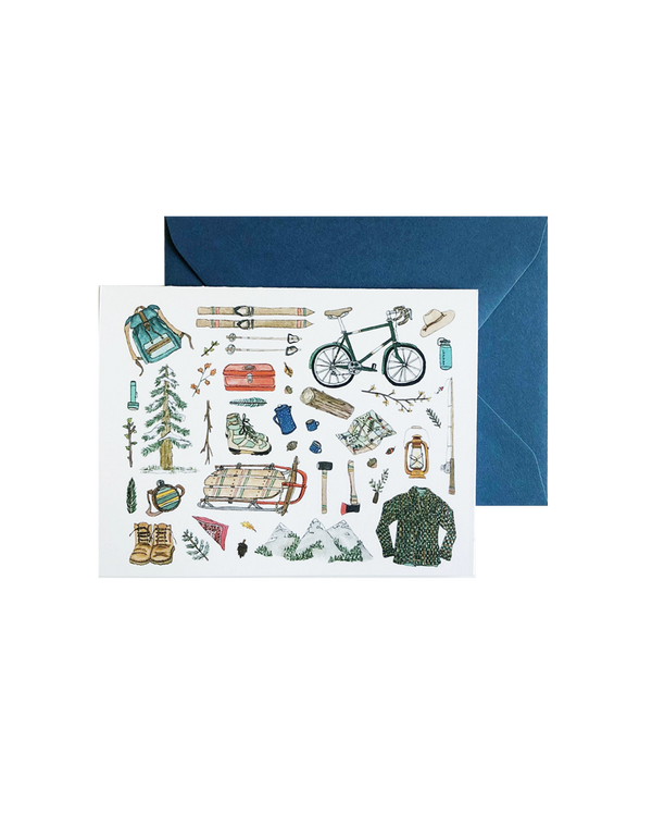 Erin Vaughan Great Outdoors Greeting Card