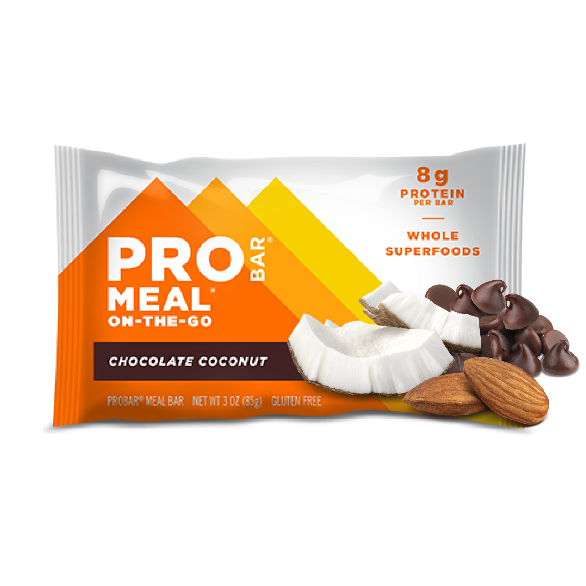 Probar Meal Bar Chocolate Coconut 12-Pack