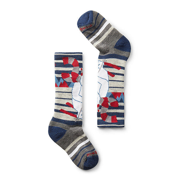 Kid's Wintersport Full Cushion Yeti Pattern OTC Socks