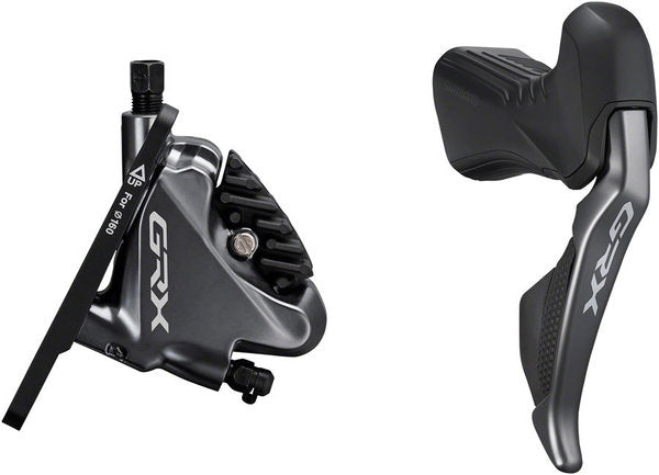 Shimano GRX Di2 ST-RX815 – Comandi Cambio/freno Idraulico + Pinze BR-RX810 Pre-sanguinate - Foto 2