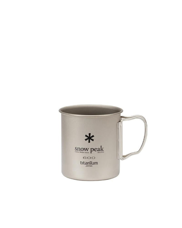 Snow Peak Titanium Single Cup 600 - Ascent Outdoors LLC