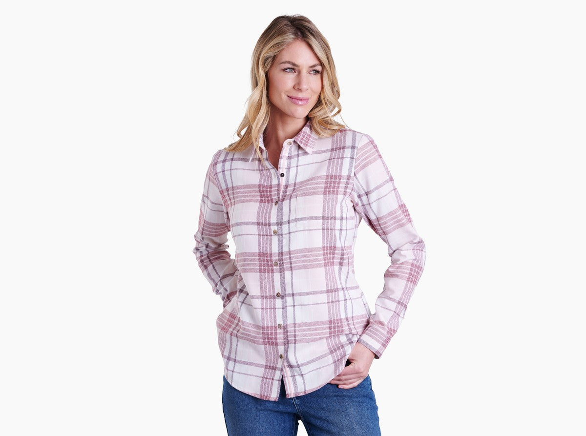 Kuhl Kamila Flannel Long Sleeve Shirt Women's